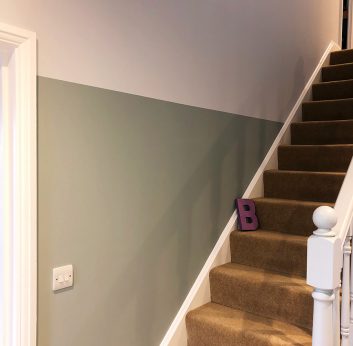 A Stunning Staircase and Hallway Transformation, Henlow